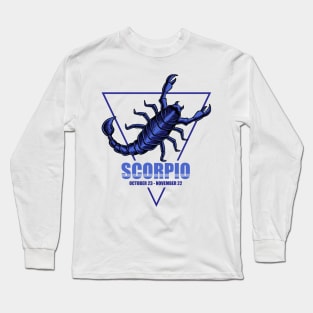 Zodiac Scorpio Long Sleeve T-Shirt